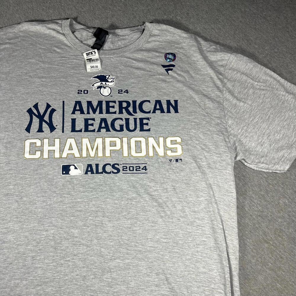NWT New York Yankees Men’s XL ALCS 2024 American League Champions  T-Shirt